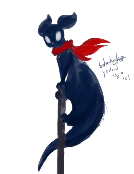 Slug cat oc Draft 3